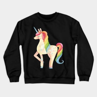 Rainbow Unicorn Crewneck Sweatshirt